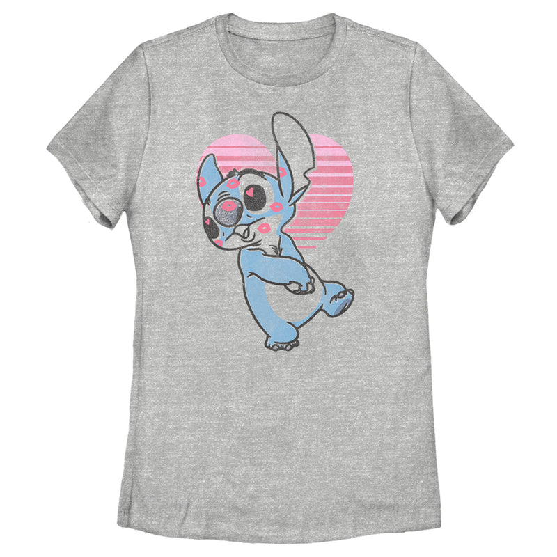 Women's Lilo & Stitch Kissy Faced T-Shirt