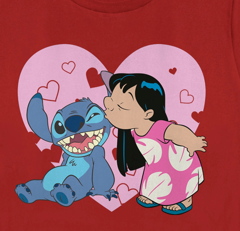 Women's Lilo & Stitch Kisses T-Shirt