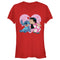 Junior's Lilo & Stitch Kisses T-Shirt