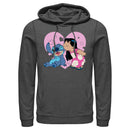 Men's Lilo & Stitch Kisses Pull Over Hoodie