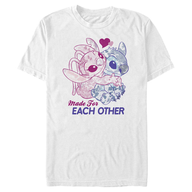 Men's Lilo & Stitch Made for Each Other T-Shirt