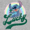 Toddler's Lilo & Stitch Distressed Lucky Rainbow Wink T-Shirt