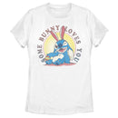 Women's Lilo & Stitch Some Bunny Loves You T-Shirt