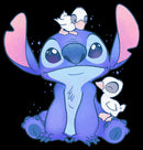Men's Lilo & Stitch Hanging with Ducks T-Shirt