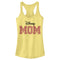 Junior's Mickey & Friends Mother's Day Mom Official Logo Racerback Tank Top