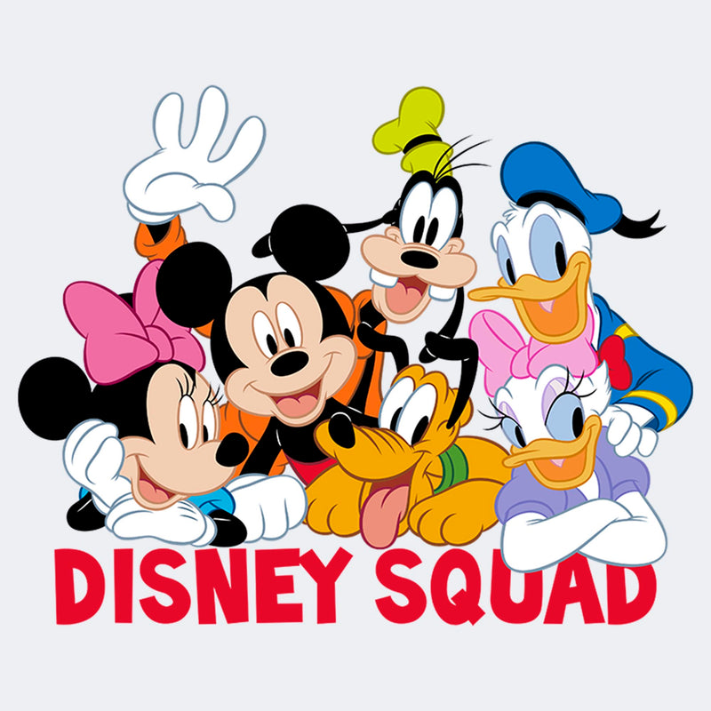 Junior's Mickey & Friends Disney Squad T-Shirt