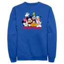 Men's Mickey & Friends Disney Squad Group Shot Sweatshirt