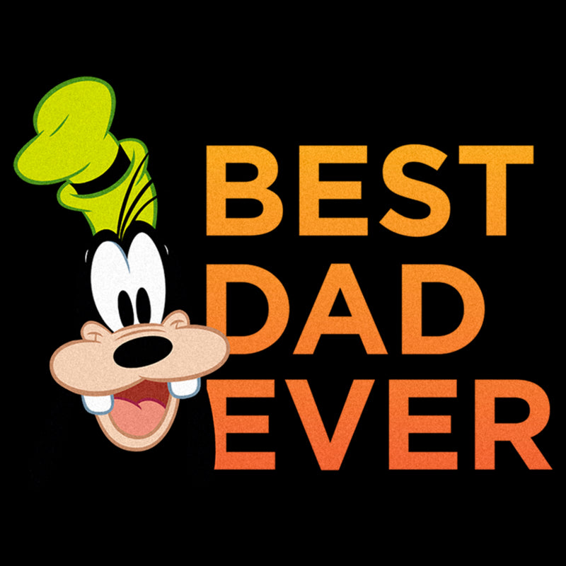 Men's Mickey & Friends Father's Day Best Goofy Dad Ever Long Sleeve Shirt