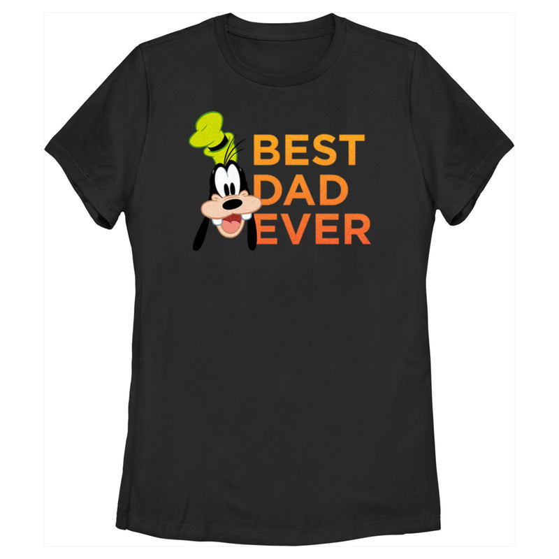 Women's Mickey & Friends Father's Day Best Goofy Dad Ever T-Shirt