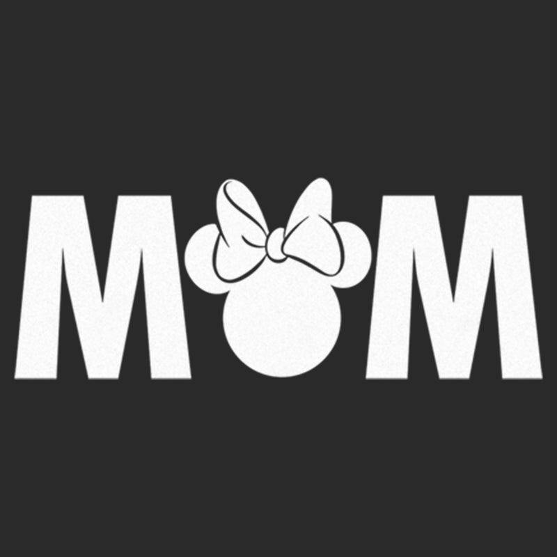 Junior's Mickey & Friends Mother's Day Minnie Mom Silhouette Sweatshirt