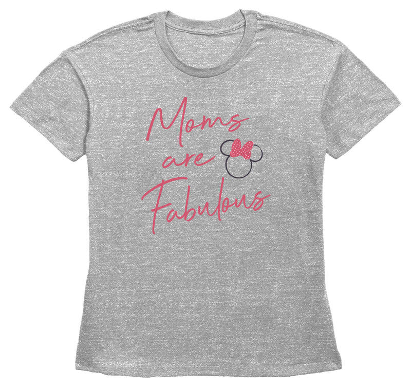 Women's Mickey & Friends Mother's Day Minnie Pink Logo T-Shirt