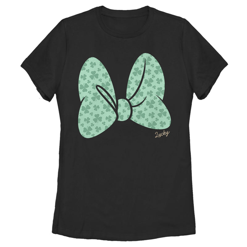 Women's Mickey & Friends Clover Bow T-Shirt