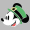 Boy's Mickey & Friends Mickey With Irish Hat Pull Over Hoodie