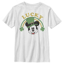 Boy's Mickey & Friends Mickey Mouse Lucky Rainbow T-Shirt