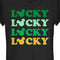 Junior's Mickey & Friends Lucky Stack T-Shirt