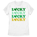 Women's Mickey & Friends Lucky Stack T-Shirt