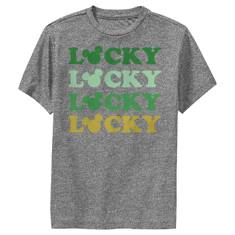 Boy's Mickey & Friends Mickey and Friends Lucky Stack Performance Tee