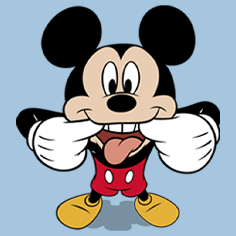 Boy's Mickey & Friends Mickey Mouse Tongue Out T-Shirt