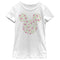 Girl's Mickey & Friends Mickey and Friends Egg Silhouette T-Shirt