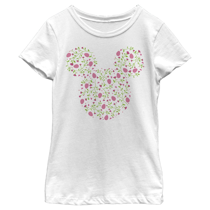 Girl's Mickey & Friends Mickey and Friends Egg Silhouette T-Shirt