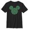 Boy's Mickey & Friends Mickey Mouse Clover Silhouette T-Shirt