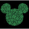 Boy's Mickey & Friends Mickey Mouse Clover Silhouette T-Shirt