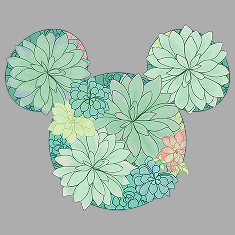 Boy's Mickey & Friends Botanical Logo T-Shirt