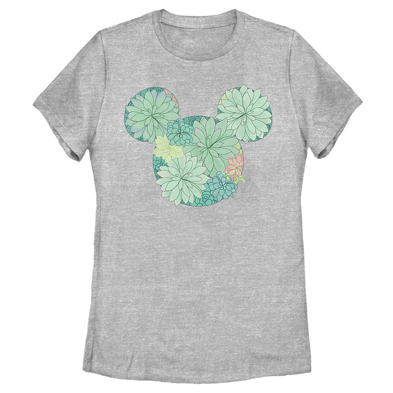 Women's Mickey & Friends Botanical Logo T-Shirt