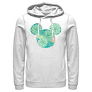 Men's Mickey & Friends Botanical Logo Pull Over Hoodie