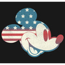 Girl's Mickey & Friends Mickey Americana Flag T-Shirt