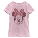 Girl's Mickey & Friends Rose Bow Minnie T-Shirt