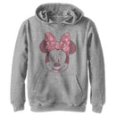 Boy's Mickey & Friends Rose Bow Minnie Pull Over Hoodie