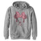 Boy's Mickey & Friends Rose Bow Minnie Pull Over Hoodie