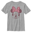 Boy's Mickey & Friends Rose Bow Minnie T-Shirt