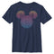Boy's Mickey & Friends Mickey Mouse Mandala Silhouette T-Shirt