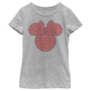 Girl's Mickey & Friends Mickey and Friends Minnie Paisley Silhouette T-Shirt