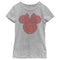 Girl's Mickey & Friends Mickey and Friends Minnie Paisley Silhouette T-Shirt