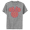 Boy's Mickey & Friends Mickey and Friends Minnie Paisley Silhouette Performance Tee