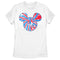 Women's Mickey & Friends Fourth of July Tie-Dye Mickey Logo T-Shirt