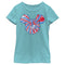 Girl's Mickey & Friends Mickey and Friends Americana Tie Dye T-Shirt
