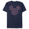 Men's Mickey & Friends Starry Silhouette T-Shirt