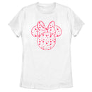 Women's Mickey & Friends Mickey and Friends Minnie Heart Silhouette T-Shirt