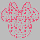 Girl's Mickey & Friends Mickey and Friends Minnie Heart Silhouette T-Shirt