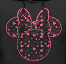 Men's Mickey & Friends Minnie Heart Silhouette Pull Over Hoodie