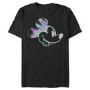 Men's Mickey & Friends Metallic Face T-Shirt