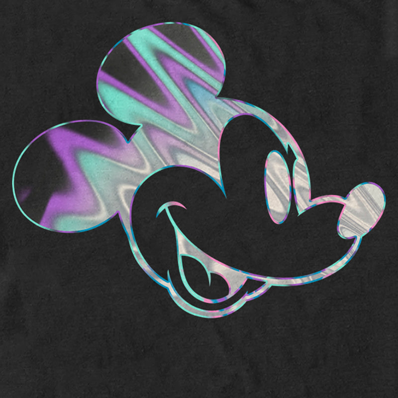 Men's Mickey & Friends Metallic Face T-Shirt