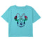 Girl's Mickey & Friends Colorful Tropical Minnie T-Shirt
