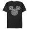 Men's Mickey & Friends Filled With Faces T-Shirt