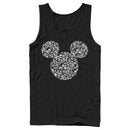 Men's Mickey & Friends Filled With Faces Tank Top