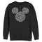 Men's Mickey & Friends Filled With Faces Sweatshirt